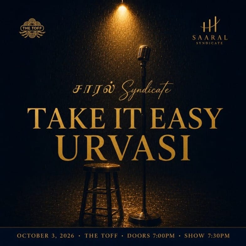 SAARAL SYNDICATE · Take It Easy Urvasi