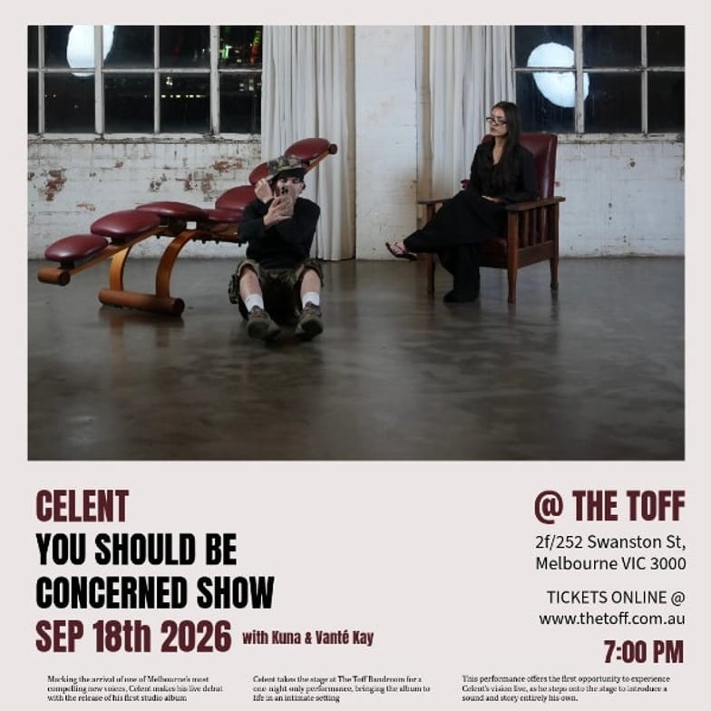 You Should Be Concerned – The Debut Studio Album by Celent