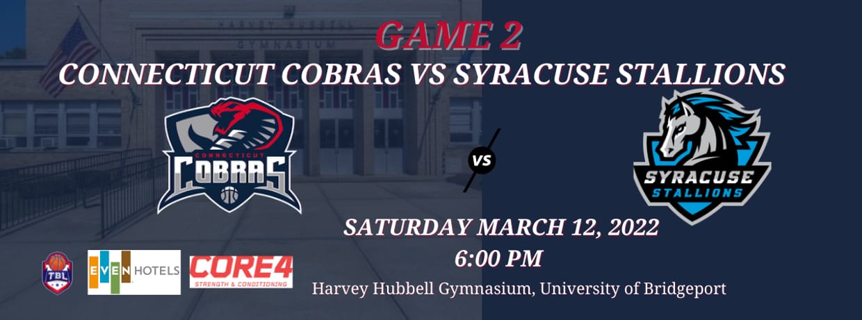 Connecticut Cobras vs Syracuse Stallions 