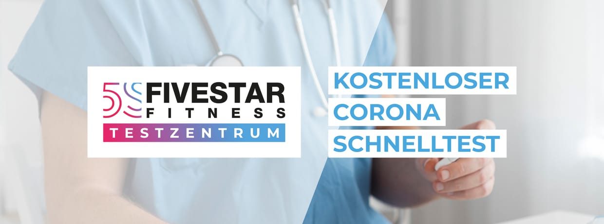 Kostenloser Bürgertest (Mo, 10.01.2022) | Fivestar Fitness Testzentrum Bonn